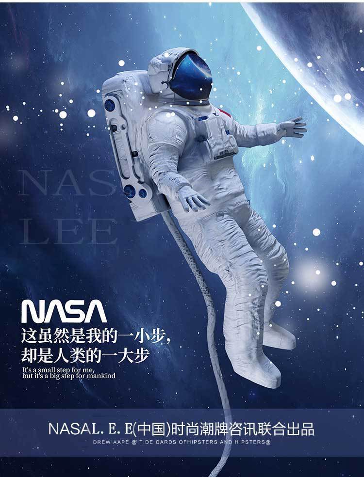 NASA儿童短袖夏2022新款炸街衣服棉t恤短袖洋气中大童儿童t恤批发详情1