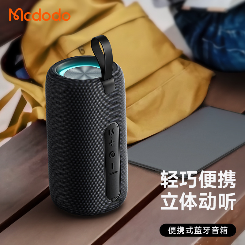 Maiduoduo의 새로운 다채로운 블루투스 스피커, 조명, 휴대용 카드 삽입, USB 무선 스피커, 대용량