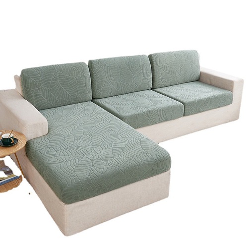 Cross-border new waterproof elastic sofa fitted three-dimensional relief jacquard lazy sofa cushion cover multi-person combination