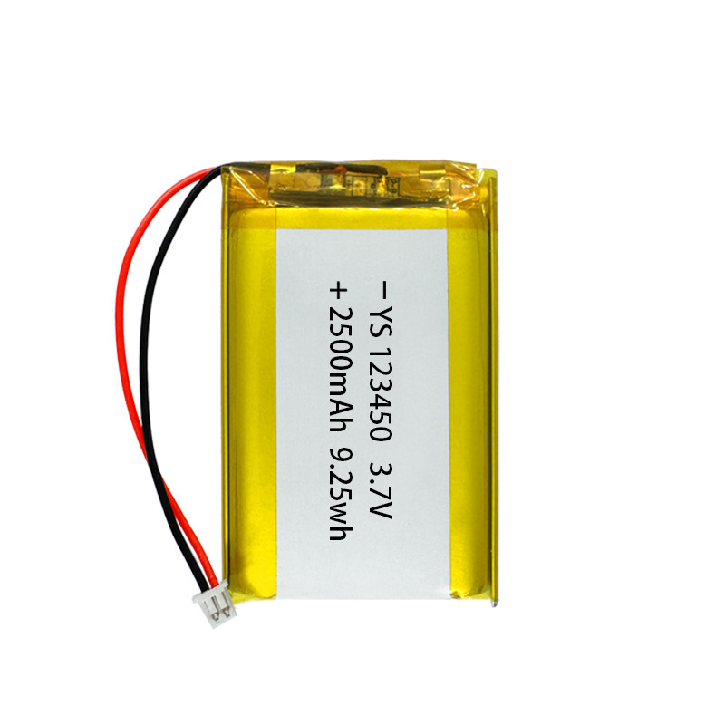 123450-2500mAhm リチウム電池ポリマー 3.7V スマートドアロック指紋ロック美容機器|undefined