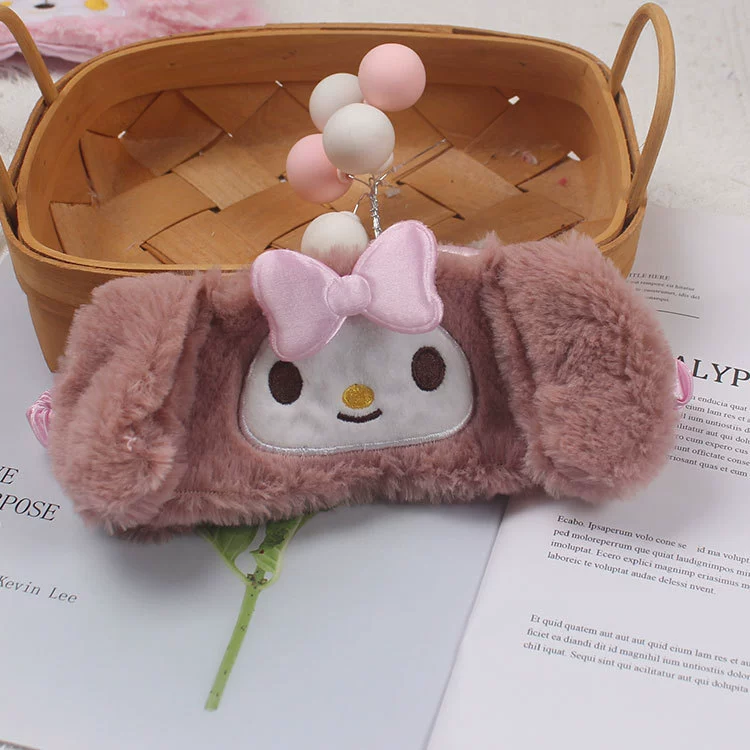 Мультяшная милая черная маска для сна, защита глаз, прямые поставки с завода