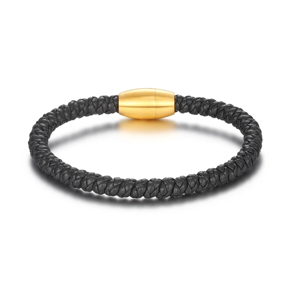IMI Woven universal bracelet stainless steel, golden accessory