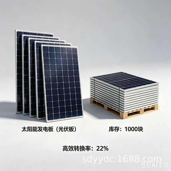 Photovoltaic single crystal solar-powered