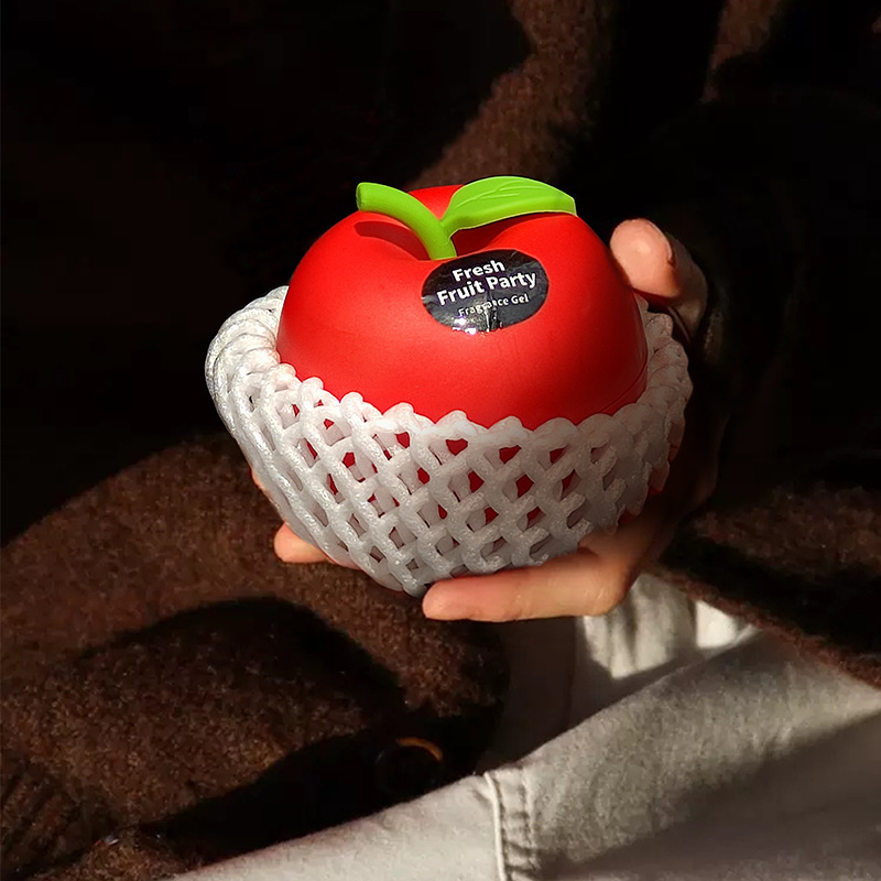 Apple アロマセラピーカーソリッドバームエッセンシャルオイルトイレ長期持続消臭フレグランス芳香剤クリスマスギフト|undefined