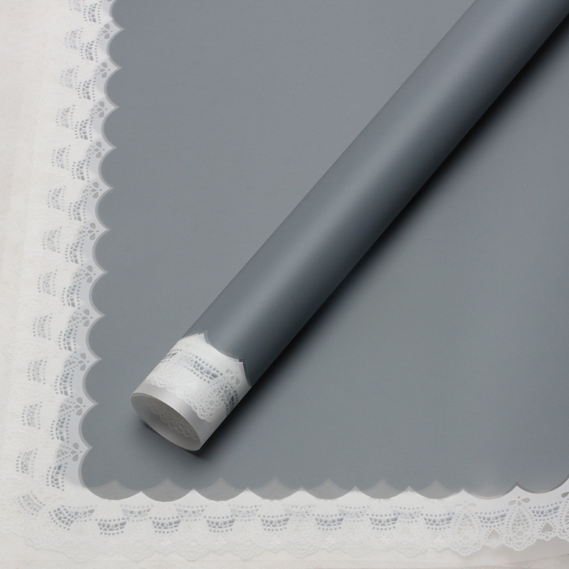 Huaxi encaje marco de papel hansu floral papel de embalaje impermeable engrosado florista material de floral al por mayor