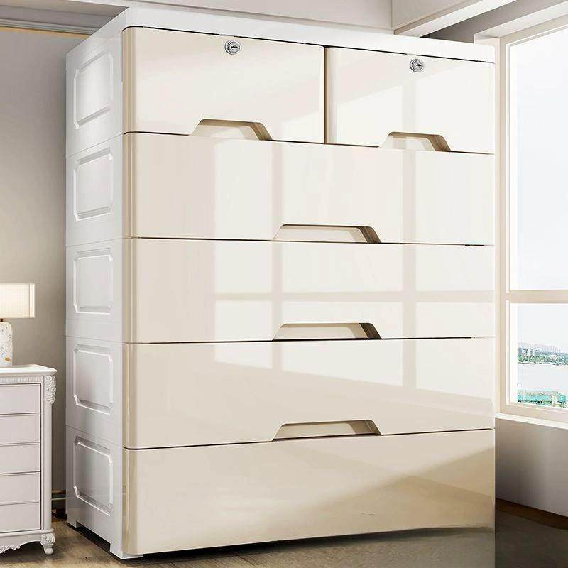 Толстый шкаф с выдвижным ящиком очень большой 85 широкий пластиковый шкафчик многофункциональный шкафчик простой шкаф для ящика