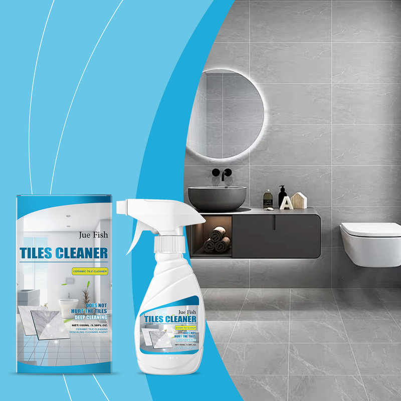 Jue-Fish Tile Cleaner Bathroom Tile Floor Cleaning Dirt Polishing and Brightening Cleaning Spray Jue-Fish Tile Cleaner Bathroom Tile Floor Cleaning Dirt Polishing and Brightening Cleaning Spray