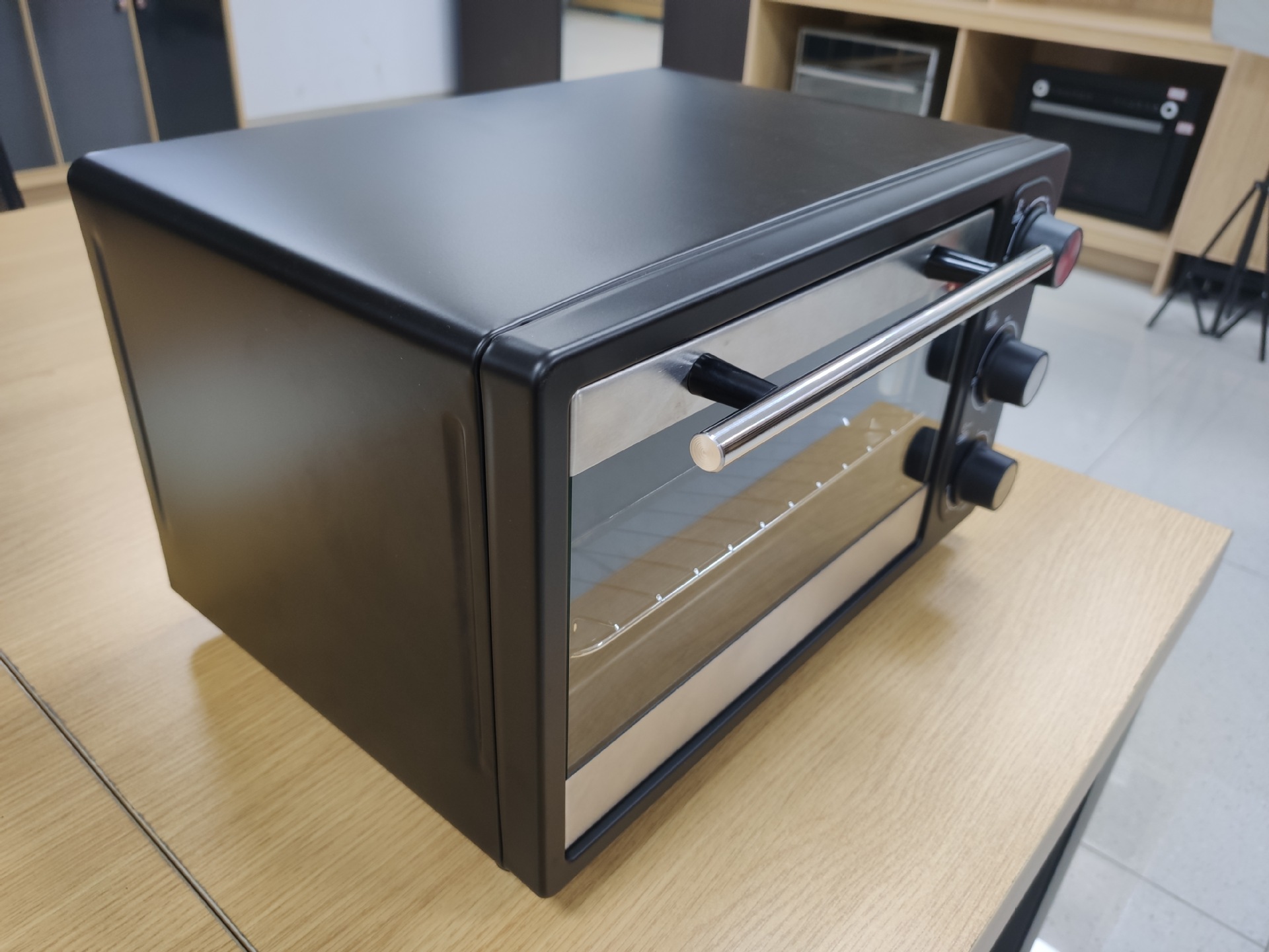 16L puerta de vidrio única hogar horno de comercio exterior horno de convección visual multifuncional fábrica a granel personalizado KS16