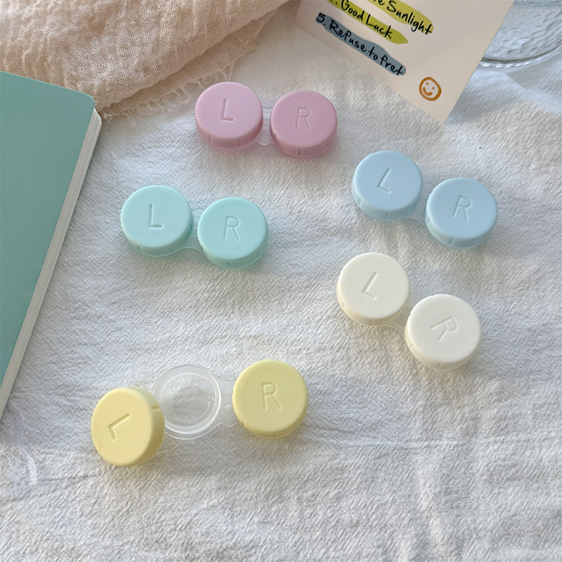 Ins Cream Single Double Box Simple Contact Lens Box Contact Lens Box Companion Box Accessories Optional Colors Ins Cream Single Double Box Simple Contact Lens Box Contact Lens Box Companion Box Accessories Optional Colors
