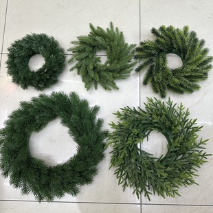 Christmas Decorations Garland Wreath Window Display Door Hanging Vine 2026 Venue Decoration Christmas Wreath Wholesale