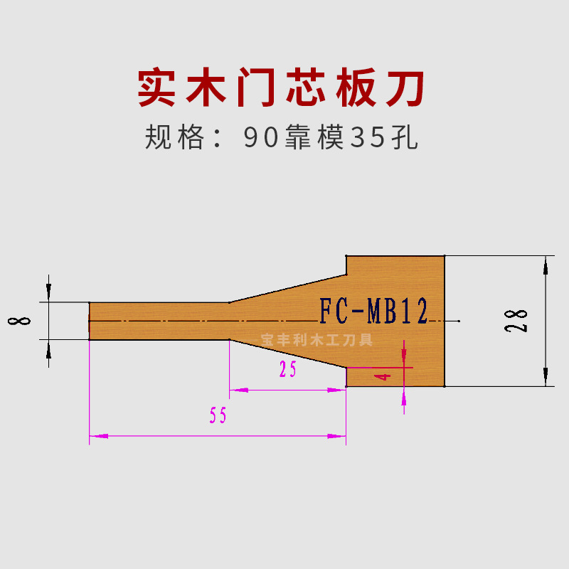 Cuchillos para carpintería Cuchillo para marco de puerta Cuchillo para panel de puerta de madera maciza Cuchillo para panel de núcleo de puerta de gabinete combinado Cuchillo para panel de asiento de línea de puerta Cuchillo para fresa