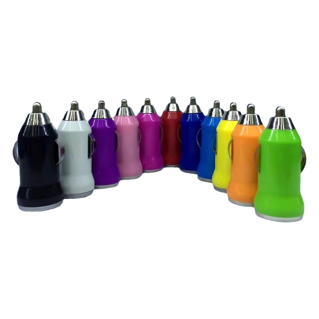 USB Mini Car Charger Suitable for Flashlight Without Silk Screen Logo Only Production with Ic Car Charger
