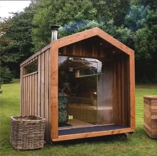 Hot-selling outdoor sauna room for 4-6 people