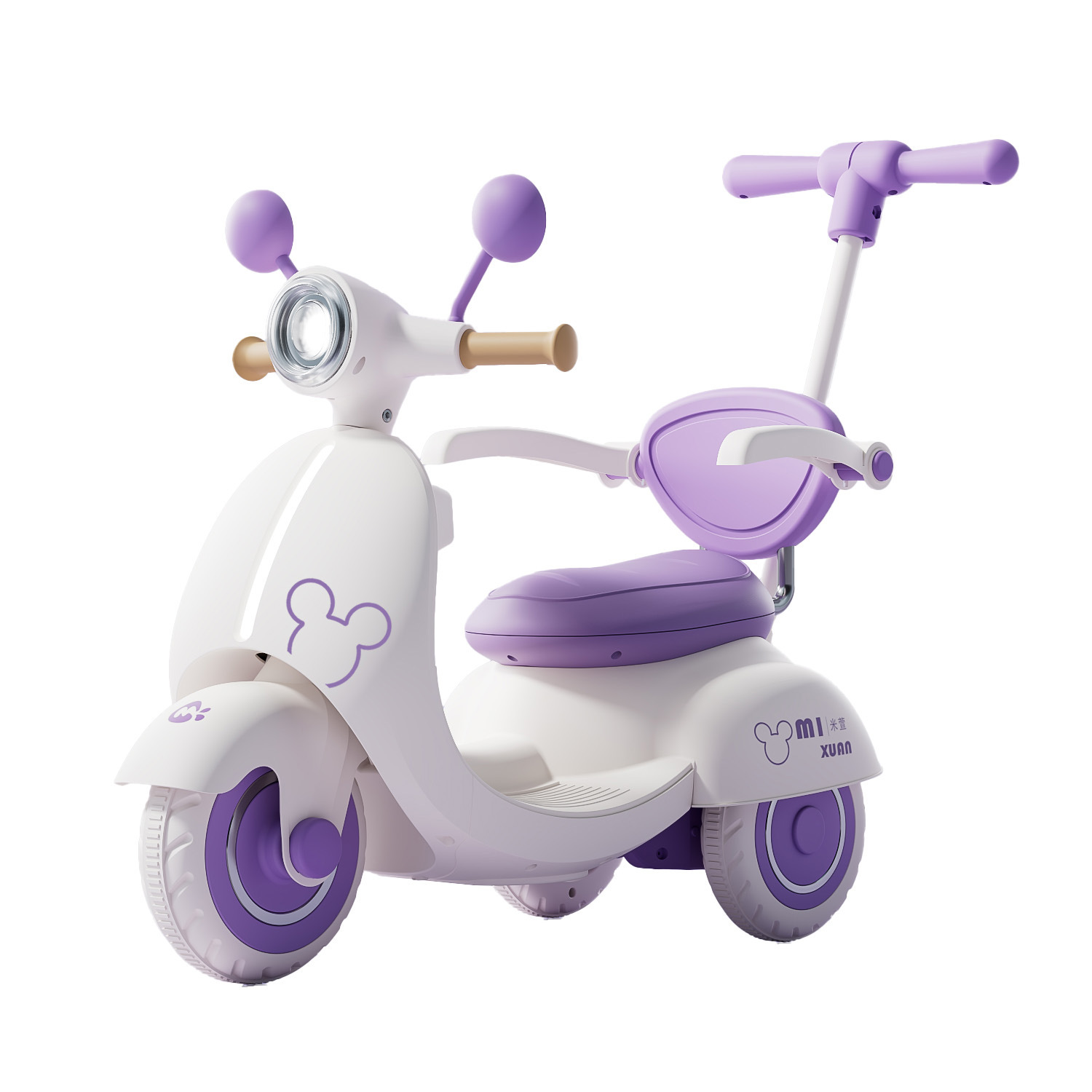 Nuevas motocicletas eléctricas para niños, tricicletas infantiles para hombres y mujeres que pueden ser empujadas y cargadas por una persona, vehículos de juguete de control remoto para dos personas