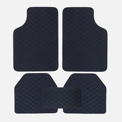 Universal Foot Pad — carpet car floor mat - black-black-line-02
