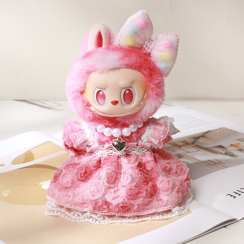 ラブブベビー服ドレス新製品はラブブ人形周辺機器を着用できますかわいい着替えぬいぐるみ服卸売|undefined