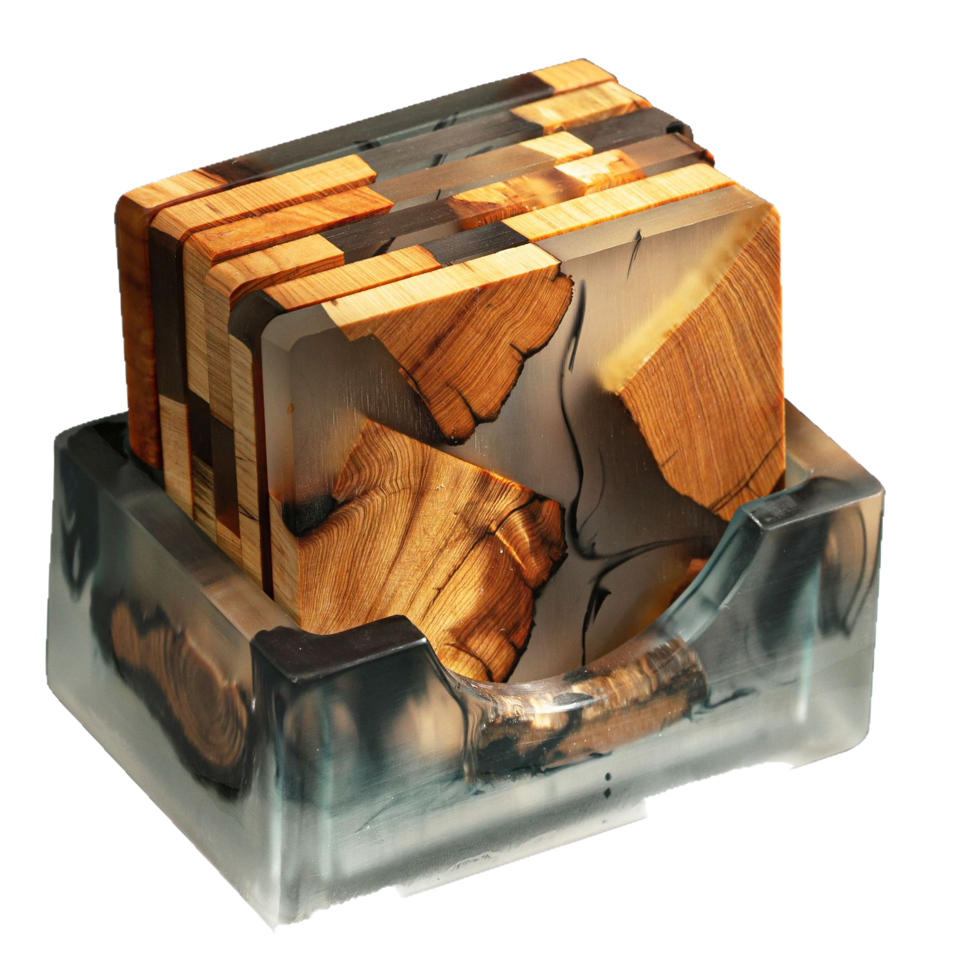 Estilo japonés hecho a mano cedro yabei montaña vino té Zen Junta creativa olla estera bandeja de madera ceremonia del té juego de té a juego cero Accesorios