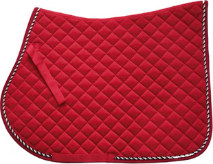 Saddle Pad Sweat Pad Comprehensive Saddle Sweat Pad Saddle Cushion Equestrian Competition Obstacle Dance Saddle Pattern Random