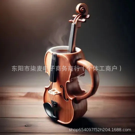Nuevo instrumento musical transfronterizo taza de café instrumento musical taza de café creativa taza