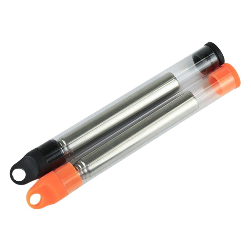 Tubo de soplado de fuego de acero inoxidable tubo de soplado de fuego que acampa herramienta de fuego retráctil fábrica de palo de soplado de fuego