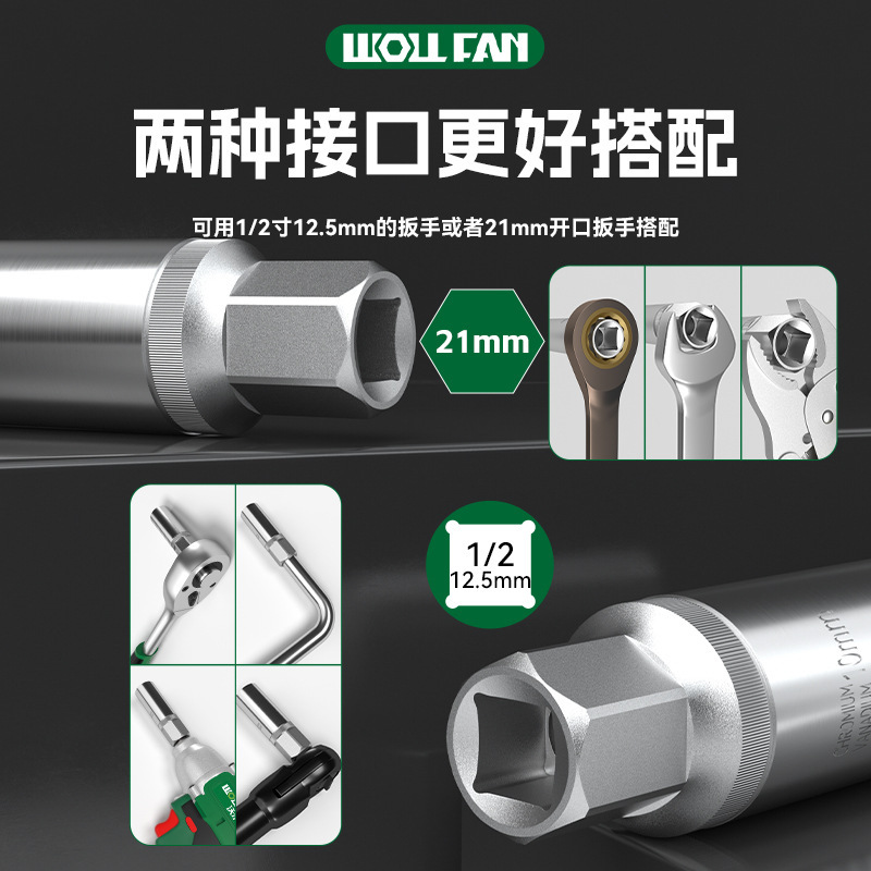 糸切れボルト取り出し器ボルト解体ツール1/2角型ダブルスクリュー糸切れねじ取り出し器スリーブ|undefined