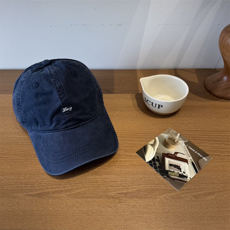 新款棒球帽男女韩版刺绣字母宽檐显脸小大头围百搭鸭舌帽情侣帽潮|undefined