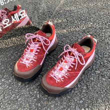 2024新款莓莓巧克力丑萌老爹鞋休闲防滑登山鞋跑步舒适运动单鞋女