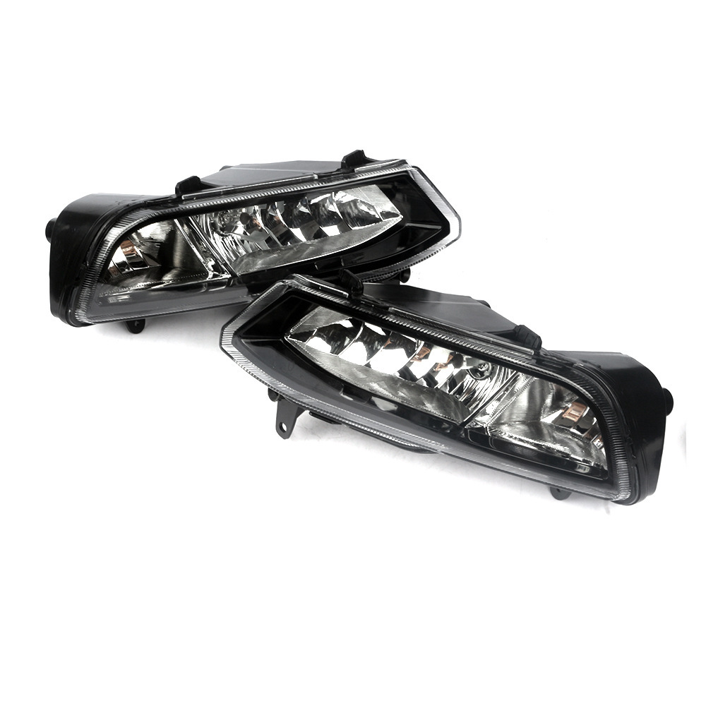 Aplicable a Volkswagen 14 - 18 Polo conjunto de lámpara de niebla delantera nueva luz de conducción diurna halógeno Polo conjunto de lámpara de barra frontal