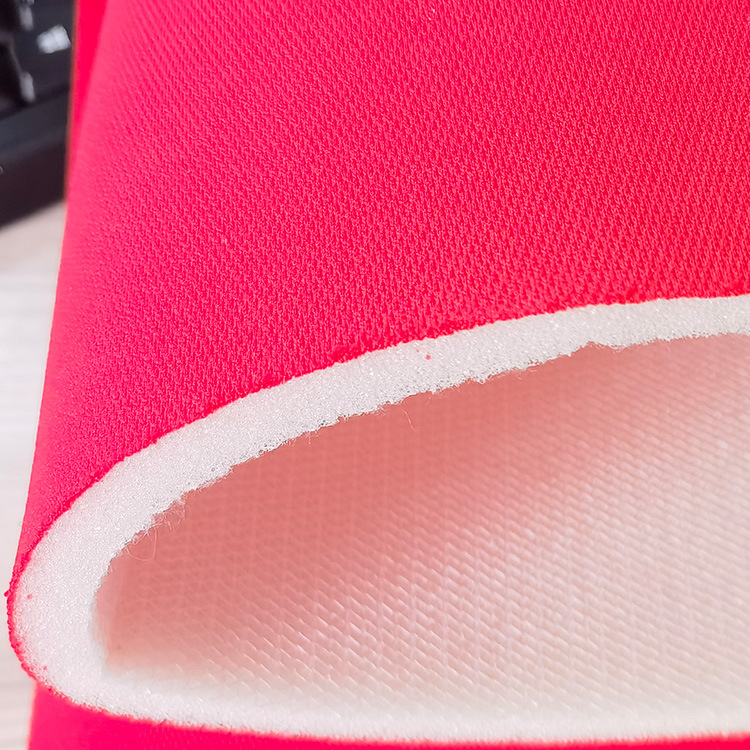 Supply multi-color knitting bird's eye fabric composite sponge mesh fabric three-layer composite fabric