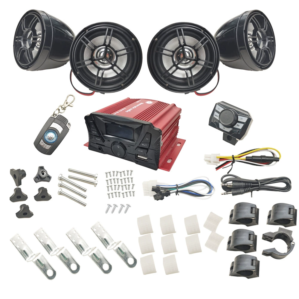 Горячая продажа в электронной коммерции, Противоугонная сигнализация mp3, Противоугонная сигнализация, 4-канальный мощный звук для мотоцикла