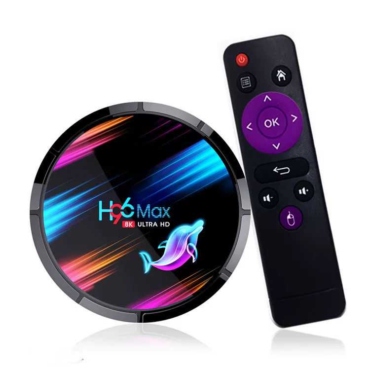 H96 max X3 приставка S905X3 4GB/64GB Android 9.0 8K HD сетевой плеер
