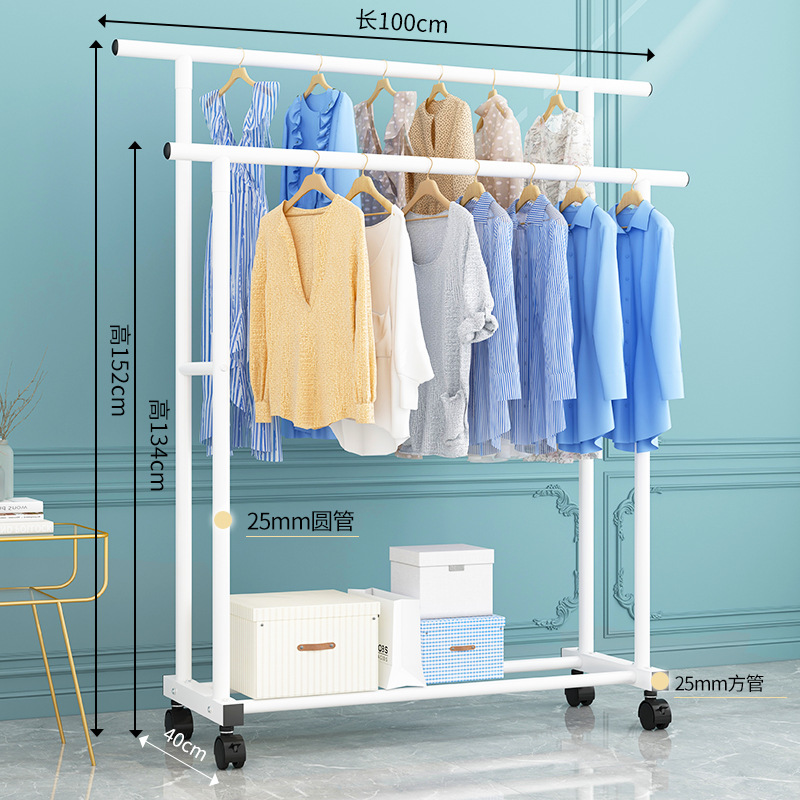 25관-이중극 직선봉+바퀴-흰색 100