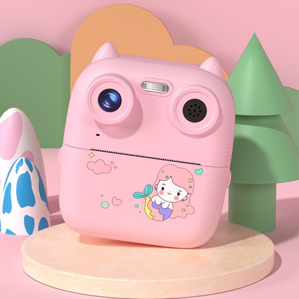 Nuevos productos transfronterizos para niños con cámara fotográfica y video instantánea, píxeles de alta definición instantáneos