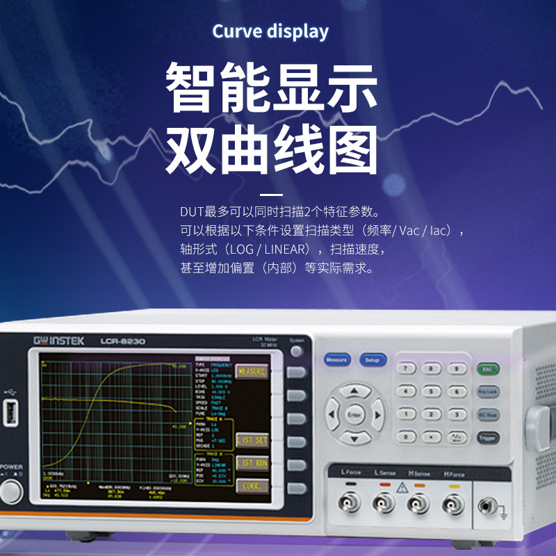 ��γGWINSTEK �߾���LCR������LCR-8201/8205/8210/8220���ֵ���