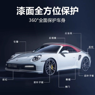 provides scratch resistance for the entire vehicle, Car paint protective film