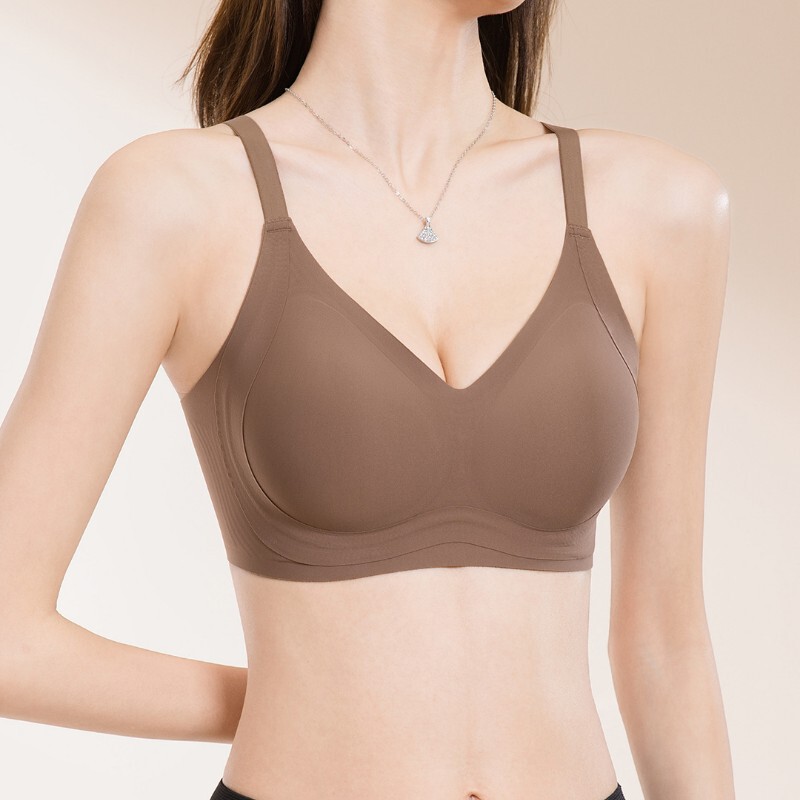 Seamless Bra with No Underwire, Soft Support, Breathable, Everyday Comfort, Versatile Style, Women's Adjustable Bra Seamless Bra with No Underwire, Soft Support, Breathable, Everyday Comfort, Versatile Style, Women's Adjustable Bra