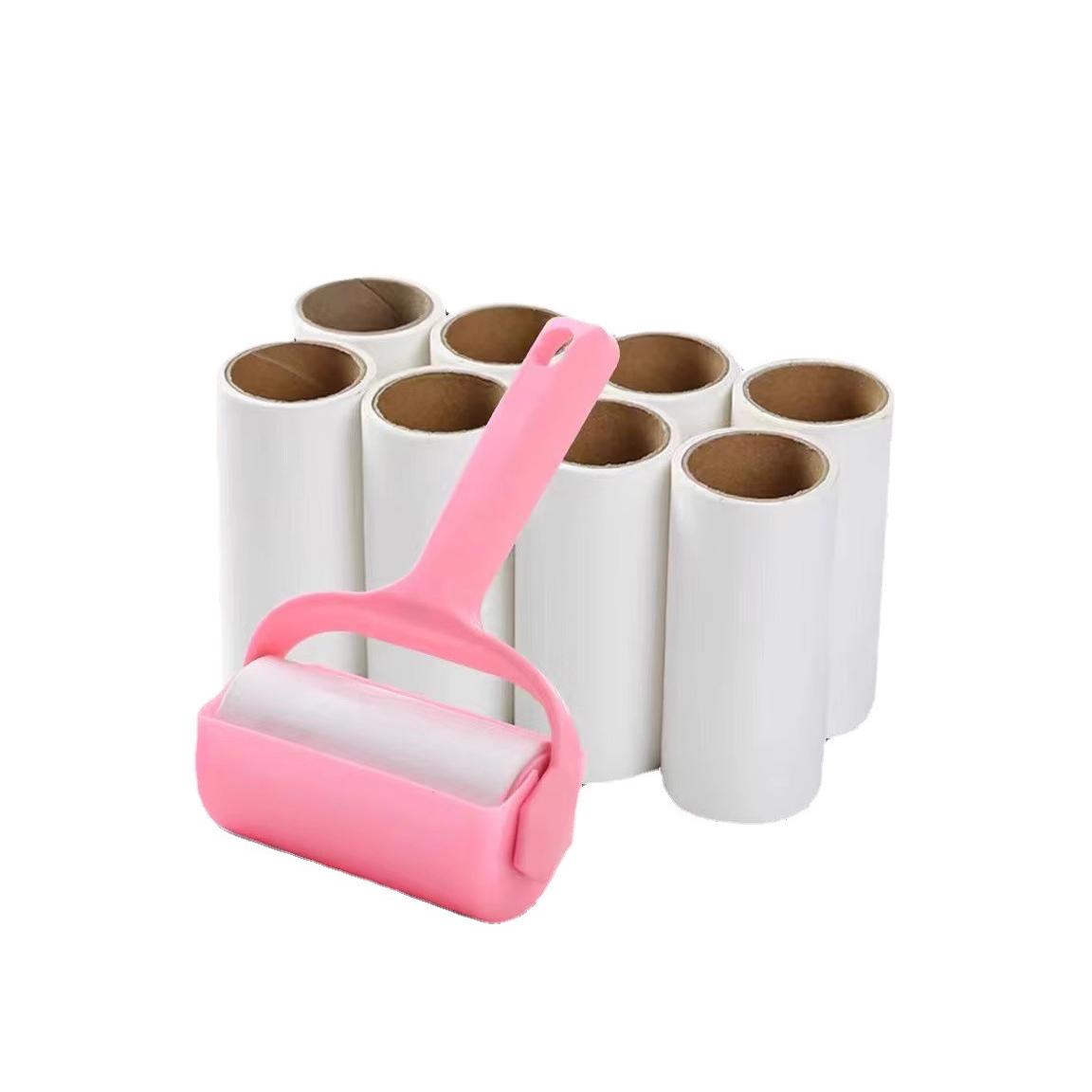 Papel adhesivo de peludo adhesivo, papel adhesivo de peludo adhesivo, papel adhesivo de peludo adhesivo, papel de núcleo reemplazable, cepillo de eliminación de pelo desgarrado para mascotas