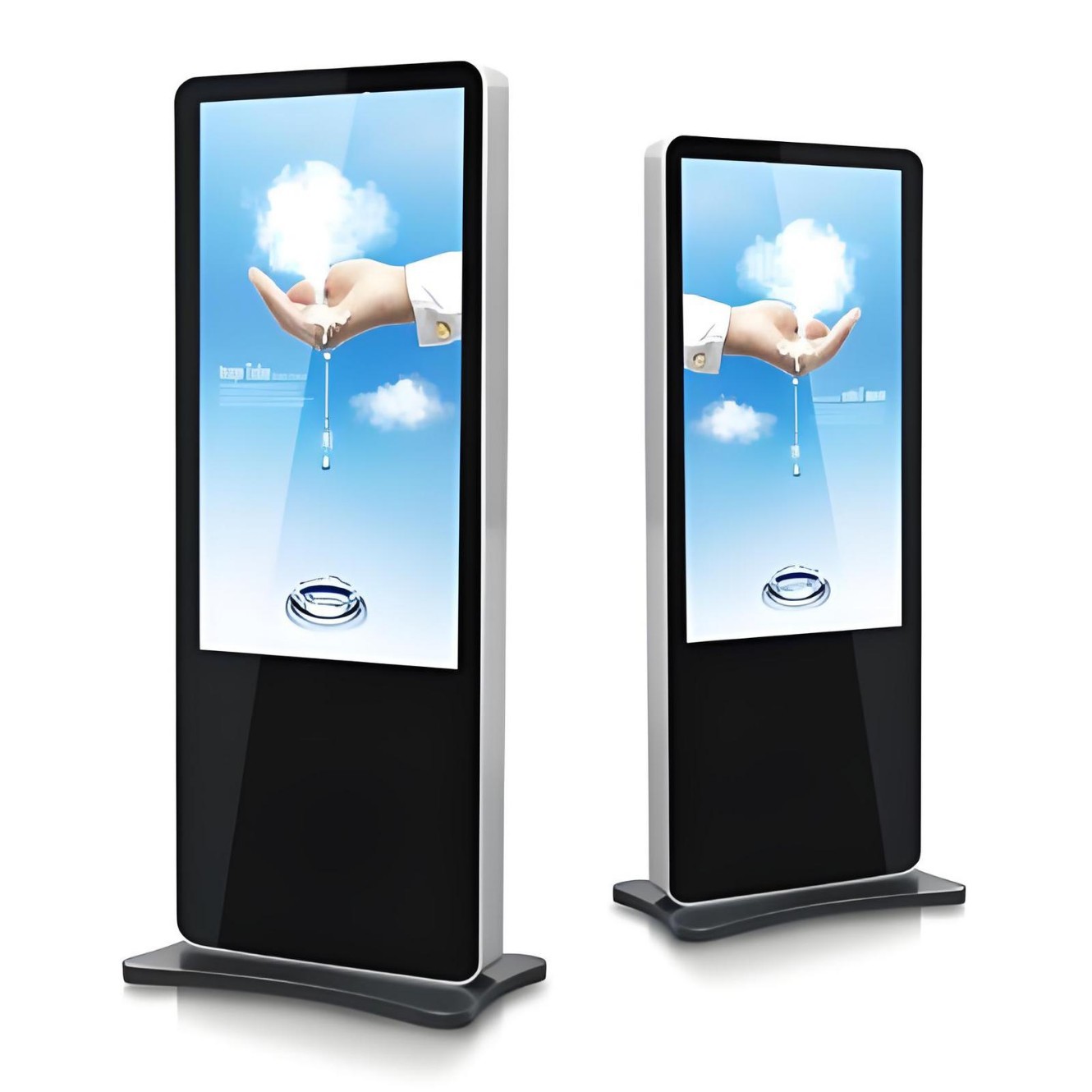 液晶广告机 43寸安卓网络立式高清液晶LED显示器落地式宣传屏