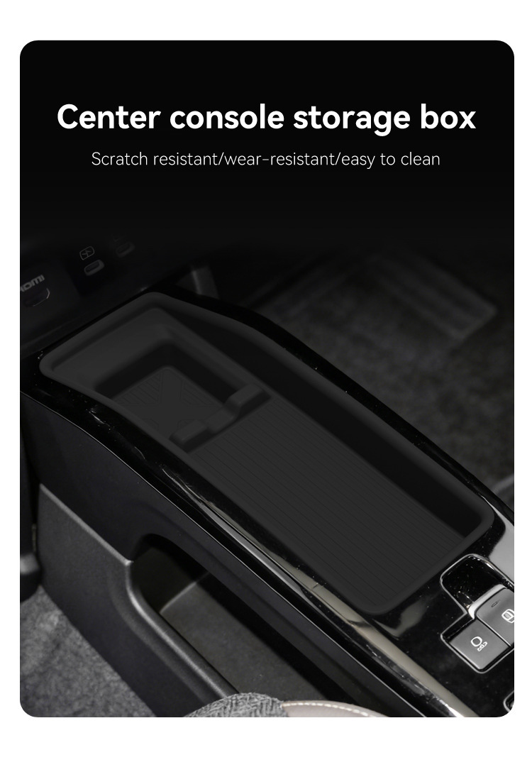 Suitable for 25-26 Models of Suzuki Xbee, Central Control Storage Mat, Silicone Protective Anti-Slip Mat, Automotive Accessories Modification Parts