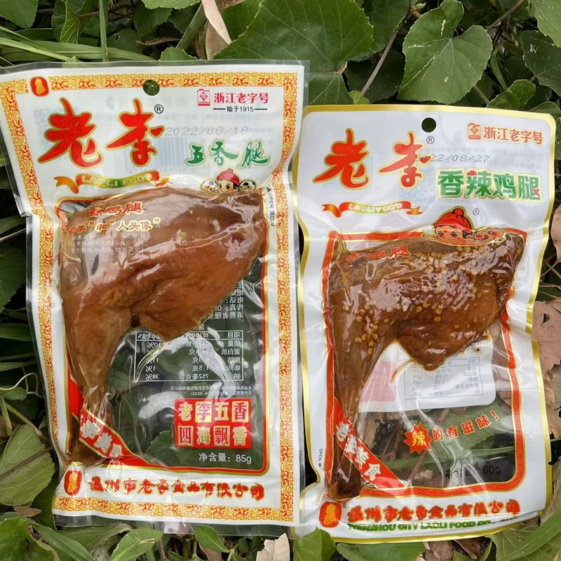 Вэньчжоу специальные куриные ножки Las Li Wuxiang пряные тушеные куриные ножки 85 г повседневных закусок