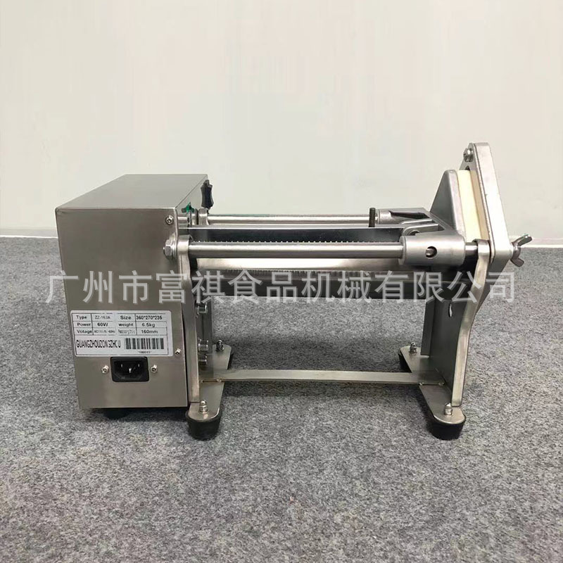 Cortadora Eléctrica Comercial de Acero Inoxidable para Cocina, Cortadora Eléctrica de Patatas, Rábanos y Batatas para Papas Fritas