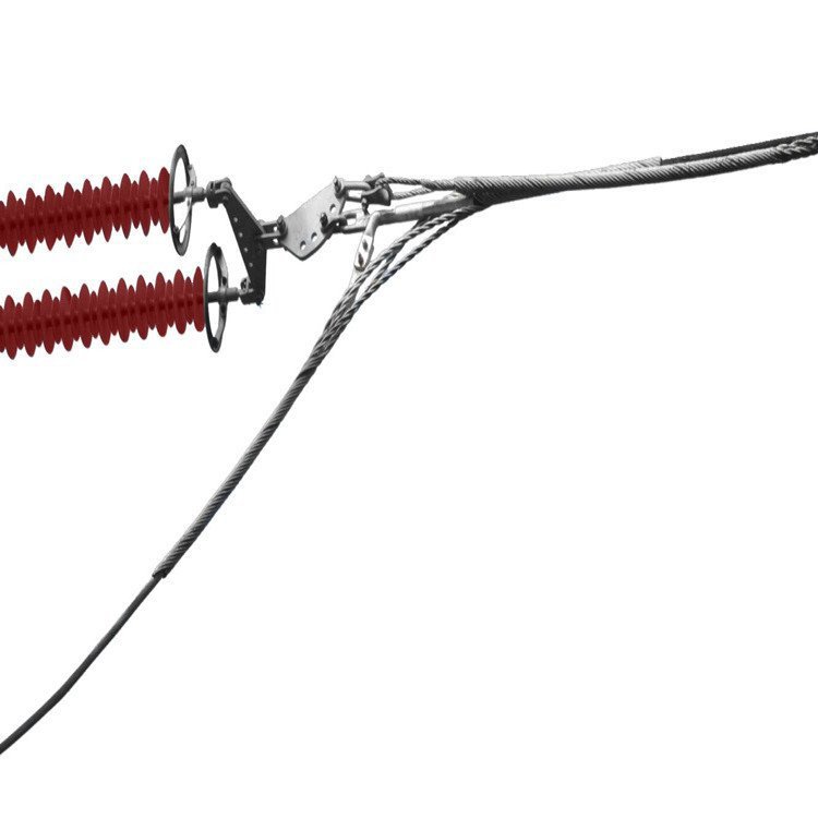 导线安全备份线夹安装图 300/40备份金具串 光缆金具厂家