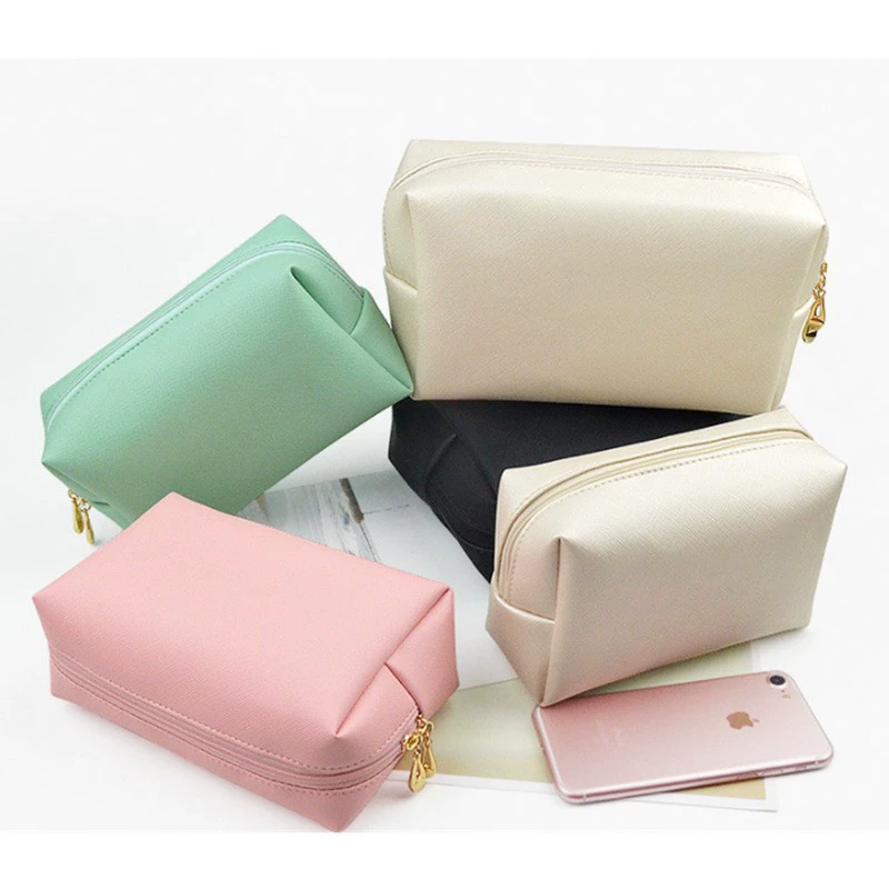Cosmetic bag, small polyurethane waterproof high quality storage bag