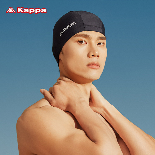 Kappa swimming cap men's and women's long hair ear protection swimming cap large adult and children's fashionable headband hat