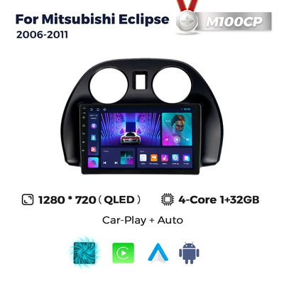 DVD Navigation Eclipse 2006-2011 Mitsubishi - m100cp-132-quad-core-wifi-version