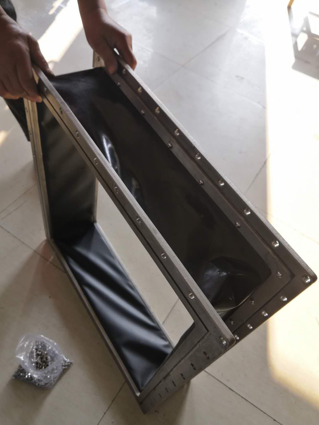 耐 磨帆布软连接直 销-耐 磨帆布软连接规格 河北出厂