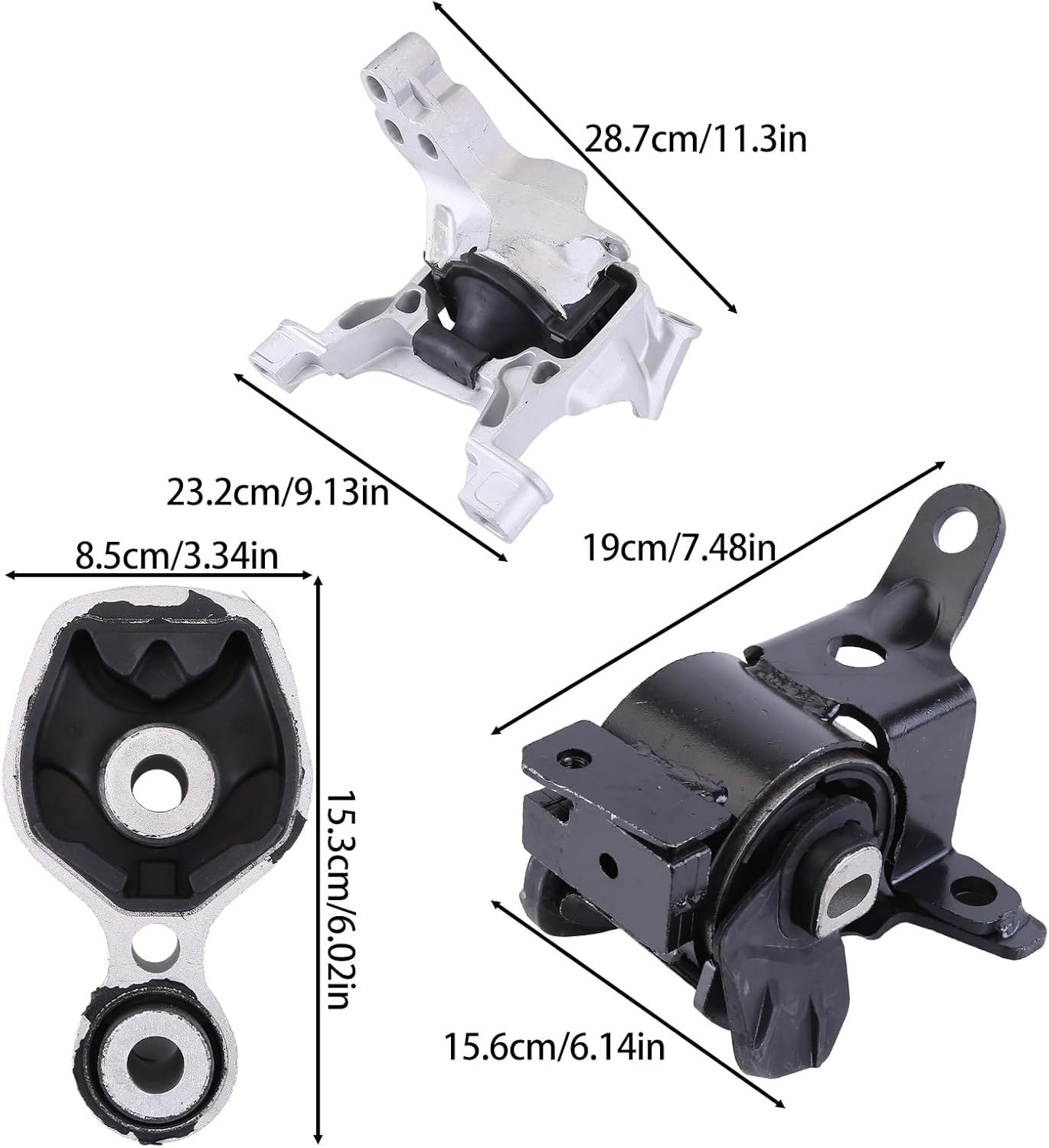 Suitable for 14-17 Mazda 6/14-16 Cx5 Engine Mount Rubber Engine Bracket A4446 A4439 A4438