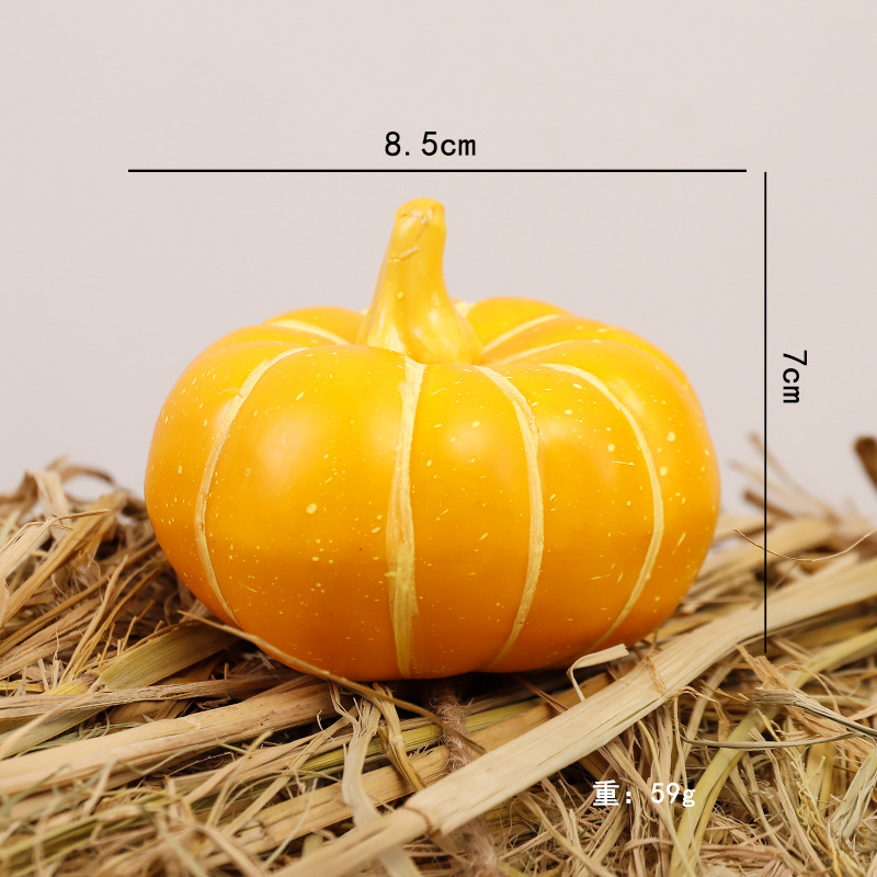 Simulación transfronteriza espuma calabaza modelo Halloween Acción de Gracias decoración de Navidad props disparo decoración de calabaza falsa image 64