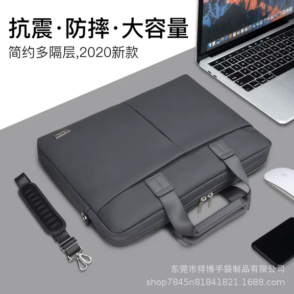 Laptop laptop bag for Huawei Apple Matebook14/13-inch shoulder crossbody simple thin