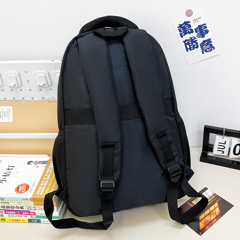 Mochila escolar para estudiantes Mochila de moda de gran capacidad 2025 nueva mochila para computadora Mochila escolar para estudiantes de secundaria ligera de moda